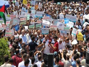 Diyarbakırlılar Mescid-i Aksa için tek yürek oldu