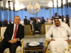 Cumhurbaşkanı Erdoğan Suudi Arabistan'da