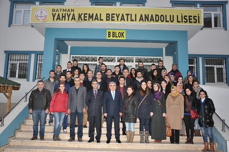 Aslan Yahya Kemal Beyatlı Anadolu Lisesi’ni ziyaret etti