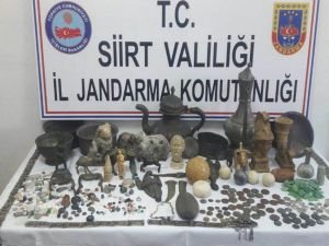 Siirt’te tarihi eser kaçakçılığı operasyonu