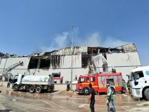 Gaziantep'teki fabrika yangını kontrol altına alındı