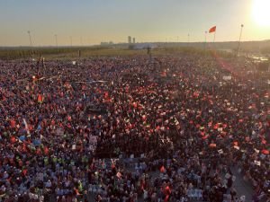 Yenikapı'da "Büyük Kudüs Mitingi"