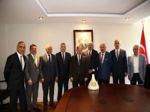 ATO Yönetiminden Başbakan Yardımcısı Recep Akdağ'a ziyaret