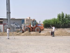 Fuar alanı için çalışmalar start aldı