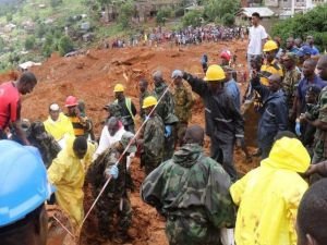 Sierra Leone'de ölü sayısı 400'e yükselirken 600 kişi kayıp