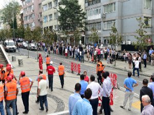 AKUT ve Beşiktaş Belediyesi’nden 17 Ağustos Tatbikatı