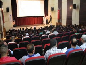 Muş'ta "İş Sağlığı ve Güvenliği" konferansı düzenlendi