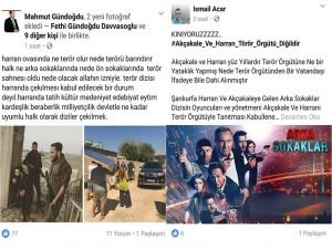 Harran ve Akçakalelilerden"Arka Sokaklar" dizisine tepki