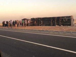 Mardin'de yaralanmalı trafik kazası