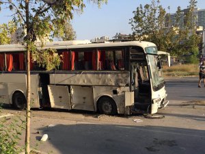 Cezaevi servis aracının geçişi sırasında patlama