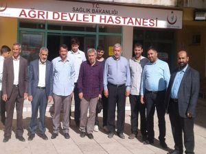 HÜDA PAR Ağrı il başkanlığından anlamlı ziyaret