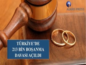 213 bin boşanma davası açıldı