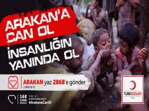 Kızılay'dan Arakan için yardım kampanyası