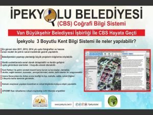 İpekyolu Belediyesinde CBS ve E-imar uygulamaları faaliyete geçti