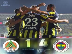 Kanarya Alanya'dan şen dönüyor:4-1