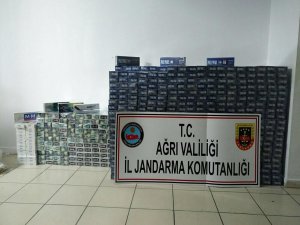 Ağrı’da kaçak sigara operasyonu