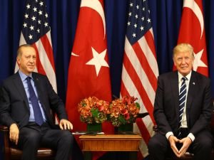 Cumhurbaşkanı Erdoğan Trump ile görüştü