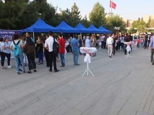 Sokak hayvanları için kermes düzenlendi