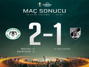 Atiker Konyaspor'dan Avrupa'da siftah: 2-1