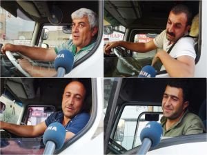 TIR şoförleri Habur'un kapatılmasını istemiyor