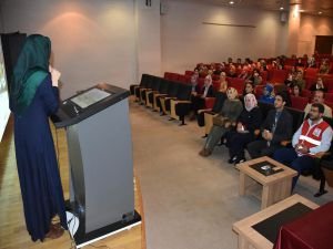 Öğretmenlere göz tarama uygulaması semineri verildi