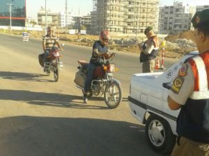 Şanlıurfa'da motosiklet uygulaması