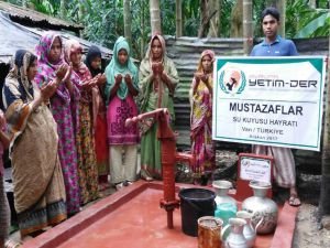 Avrupa Yetim-Der Arakanlılar için 100'e yakın su kuyusu açtı