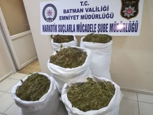 Batman'da 75 kg esrar ele geçirildi