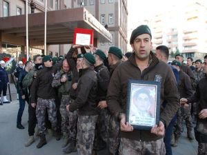 Diyarbakır’daki operasyonda hayatını kaybeden polis memleketine gönderildi