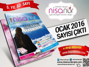 Nisanur Dergisinin 50. sayısı çıktı