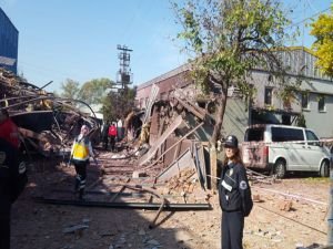 Bursa'da patlama ve göçük: 4 kişi hayatını kaybetti