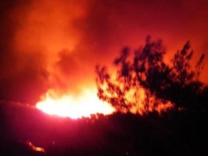 Marmaris'teki yangın giderek büyüyor