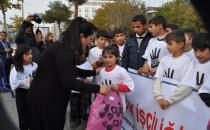 Çocuk işçilerden 'Çocuk İşçiliğine Hayır' yürüyüşü