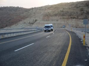 Hop Geçidi’ndeki yol çalışması tamamlandı