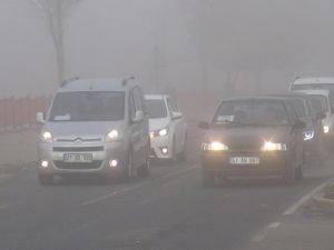 Diyarbakır’da yoğun sis etkili oldu