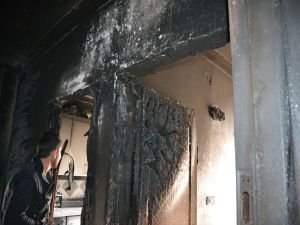Şanlıurfa'nın Viranşehir ilçesinde Yangın