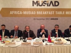 MUSİAD Afrika Ülkeleri Ticaret Ataşelerini Ağırladı