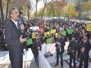 Batman'da ABD-israil çetesine 'Kudüs' öfke seli