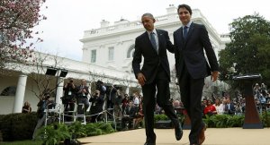 Kanada Başbakanı Trudeau Beyaz Saray'da