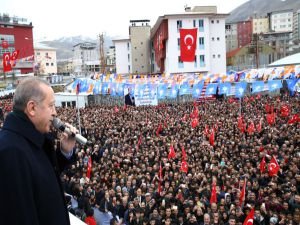 Cumhurbaşkanı Erdoğan, Hakkari’de halka hitap etti