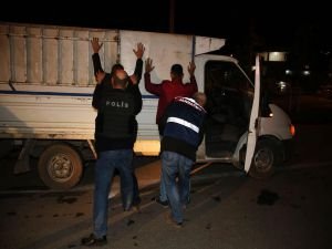 Mardin'deki polis uygulamasında 14 kişi yakalandı