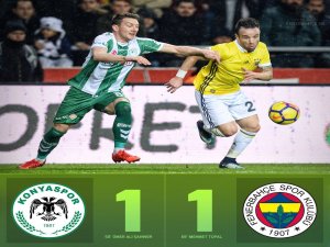 Konya-Kanarya yenişemedi: 1-1