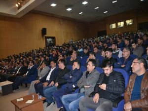 Viranşehir'de ​"Ümmetin Sorumluğu Kudüs" temalı konferans