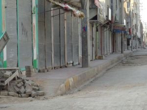 Nusaybin'de esnafın kepenk açma sıkıntısı!