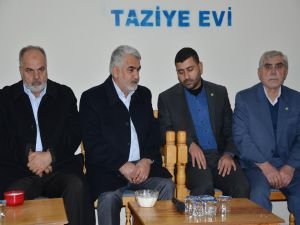 Yapıcıoğlu'ndan Akçakale İlçe Başkanı Aydın’a taziye ziyareti