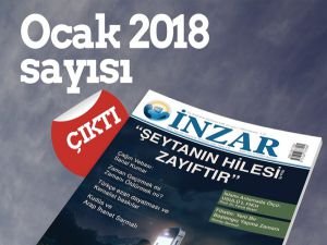 İnzar Dergisi Ocak 2018 Sayısı Çıktı