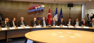 Erdoğan, Fransız İşverenler Örgütü MEDEF üyelerine hitap etti