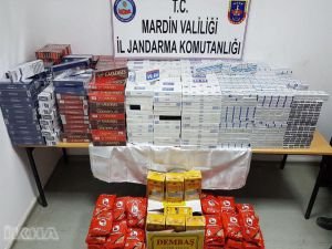 Savur’da kaçakçılık operasyonları