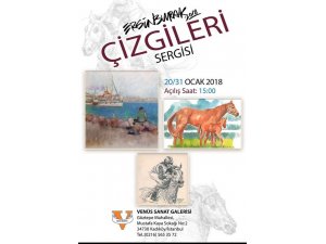 Çizer Ressam Ersin Burak, Venüs Sanat Galerisi’nde…