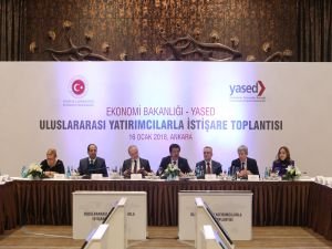 YASED- Bakanlıklar Uluslararası Yatırımcılarla İstişare Toplantısı